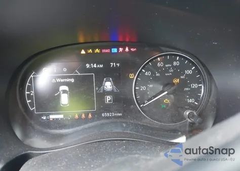 2021 Nissan Kicks Sv Xtronic Cvt z USA, uszkodzony, nr VIN 3N1CP5CV6ML541188